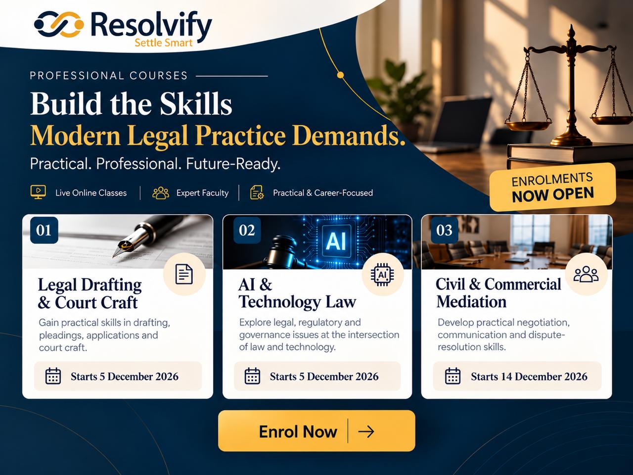 Explore Resolvify courses